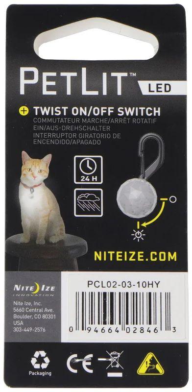 Nite Ize PetLit LED Collar Light - Red Hydrant