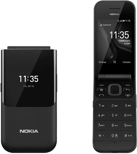 Nokia 2720 Flip - 4GB - 1 Physical SIM - Black - Verizon