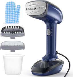 NTAYDZSW Powerful Handheld Fabric Steamer - Blue