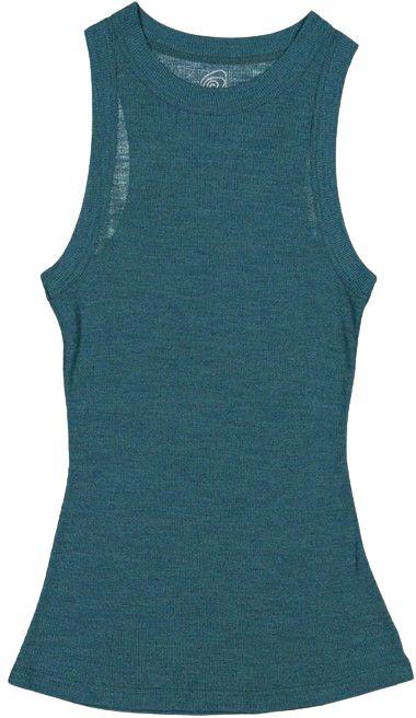 Nui  Women's Merinosilk Tank S - Deep Sea - Brand New