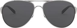 Oakley Caveat Sunglasses OO4054 - Polished Chrome Lenses/Grey Frame