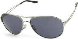 Oakley Caveat Sunglasses OO4054 - Polished Chrome Lenses/Grey Frame