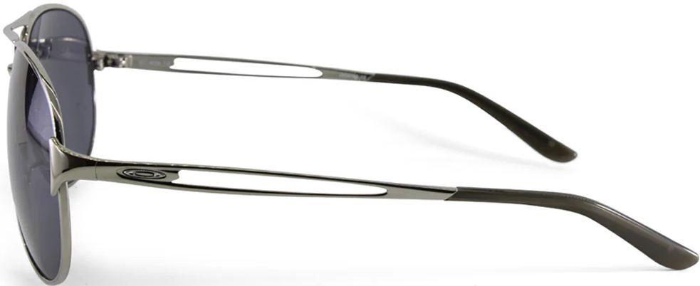 Oakley Caveat Sunglasses OO4054 - Polished Chrome Lenses/Grey Frame