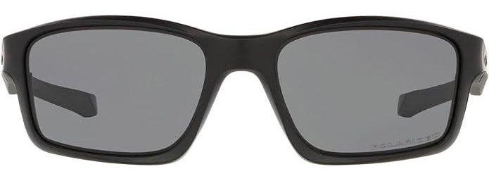 Oakley  Men's Chainlink 57MM Sunglasses OO9247 - Matte Black/Grey Polarized - Excellent