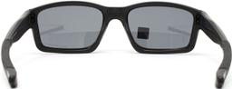 Oakley Men's Chainlink 57MM Sunglasses OO9247 - Matte Black/Grey Polarized