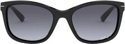 Oakley OO9232 Drop In High Bridge Women Sunglasses - Black Frame/Grey Lens