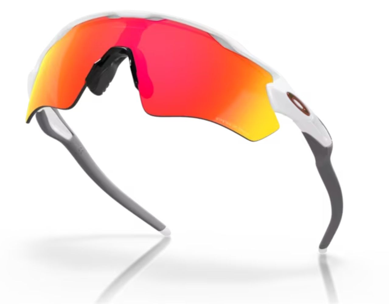 Oakley Radar EV Path Team Colors Prizm Ruby Sunglasses - Prizm Ruby/Polished White Frame - Acceptable