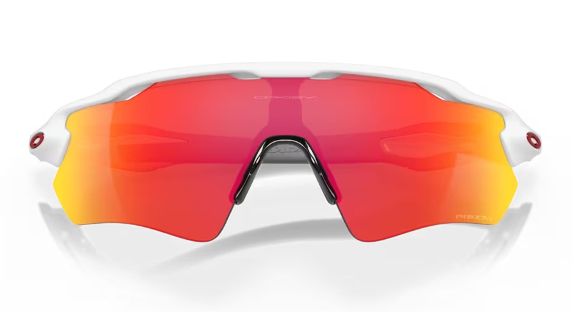 Oakley Radar EV Path Team Colors Prizm Ruby Sunglasses - Prizm Ruby/Polished White Frame - Acceptable