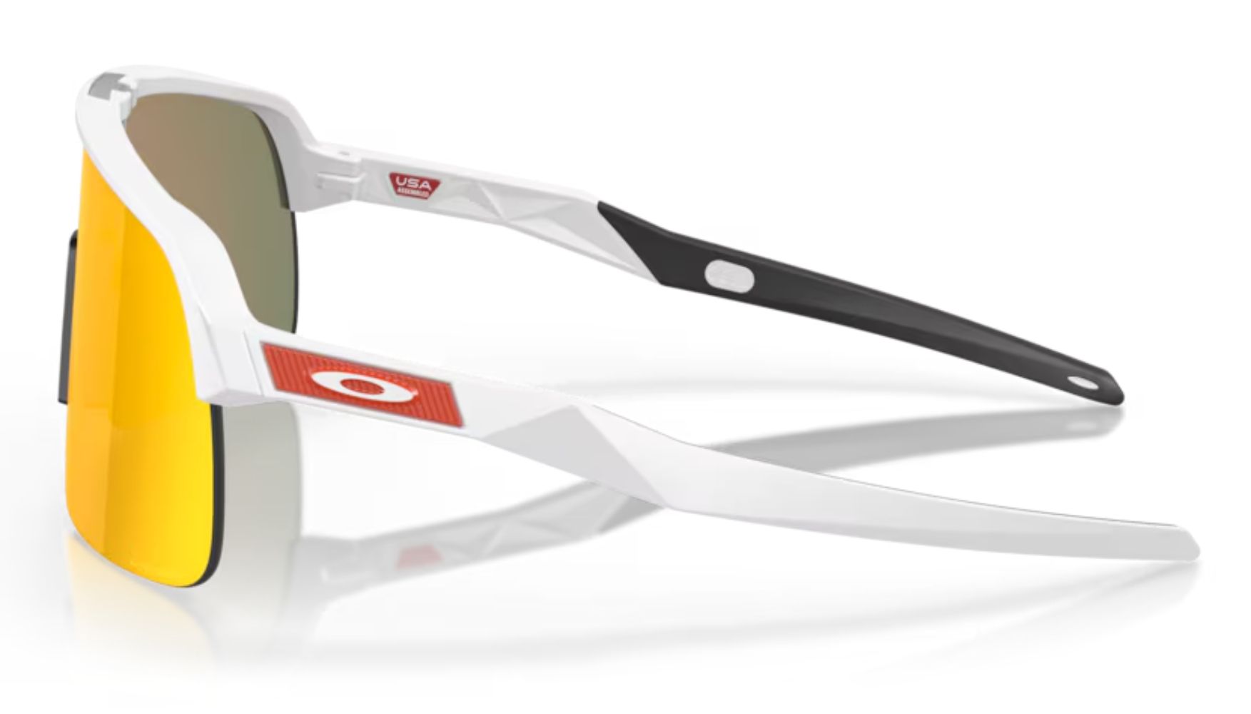 Oakley Sutro Lite Prizm Ruby Sunglasses - Prizm Ruby/Matte White Frame - Good