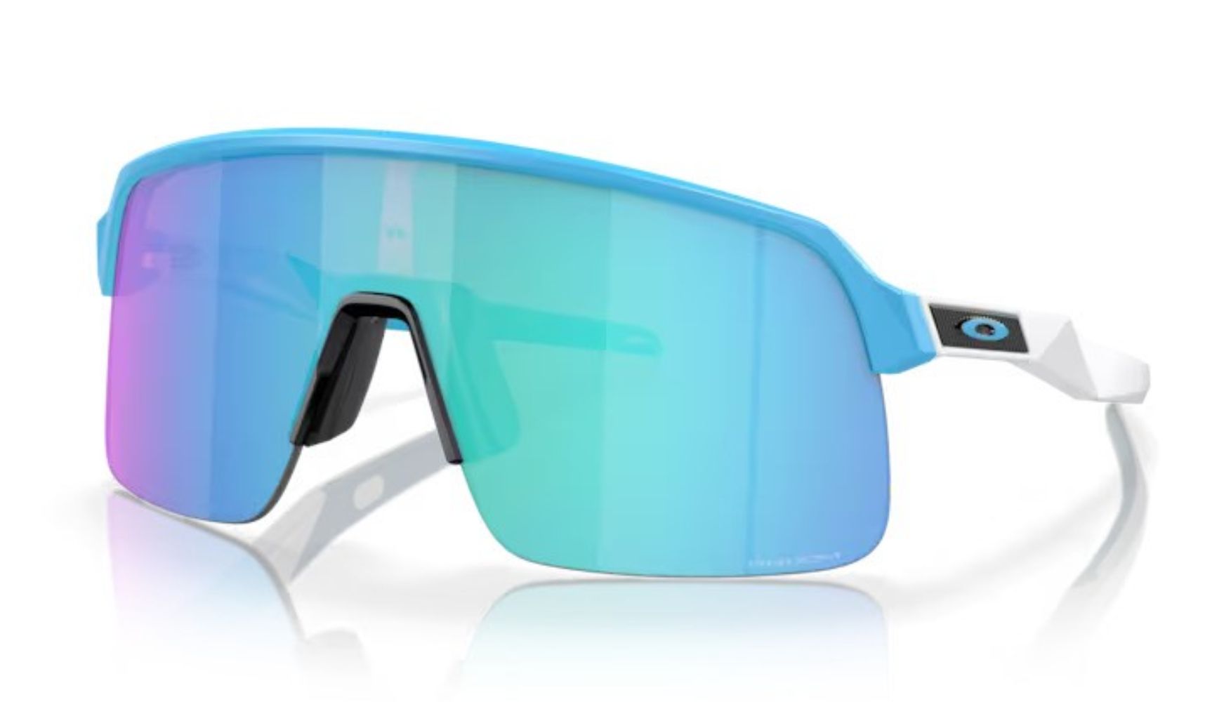 Oakley Sutro Lite Prizm Sapphire Sunglasses - Prizm Sapphire/Matte Sky Blue Frame - Good