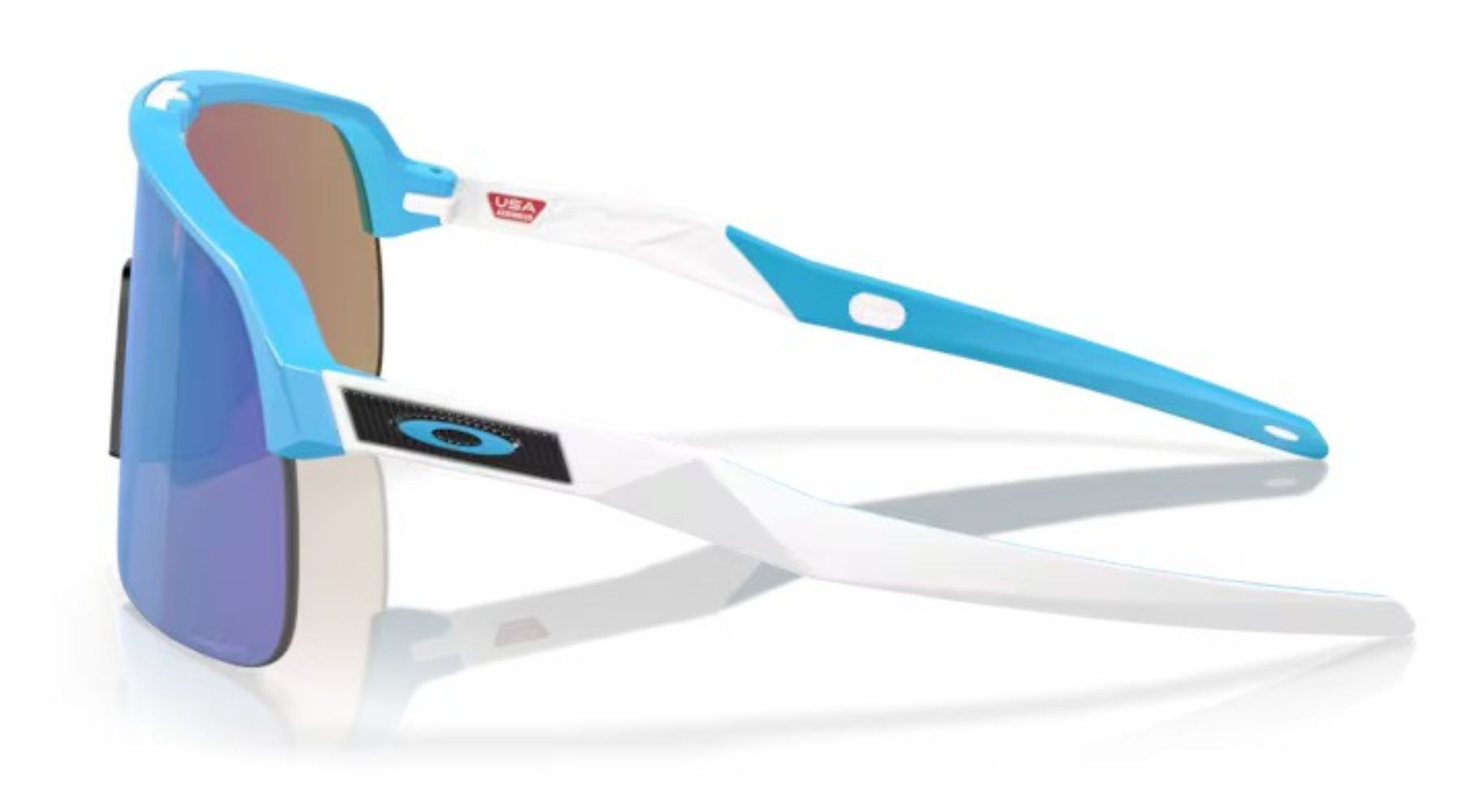 Oakley Sutro Lite Prizm Sapphire Sunglasses - Prizm Sapphire/Matte Sky Blue Frame - Good