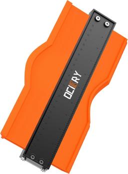 Ocikry Contour Gauge 10"  Adjustable Lock - Orange