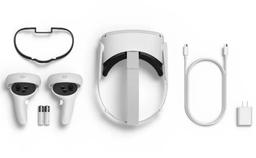 Oculus Quest 2 Advanced All-In-One VR Headset - 128GB - White - 6GB RAM