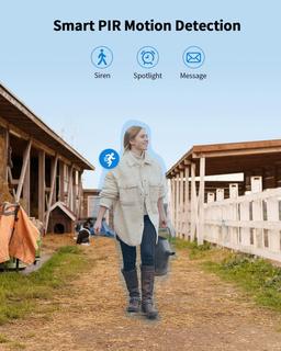 Oculview 4G Cellular Security Camera - White