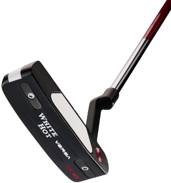 Odyssey  White Hot Versa One CH Left Handed Putter  - Black/White - Acceptable