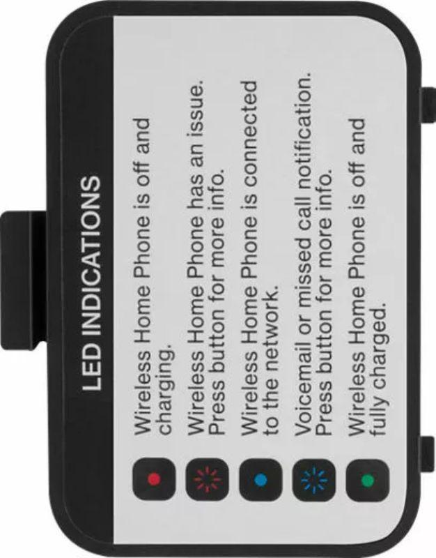 OEM Novatel T2000 Battery Door Wireless Home Phone 