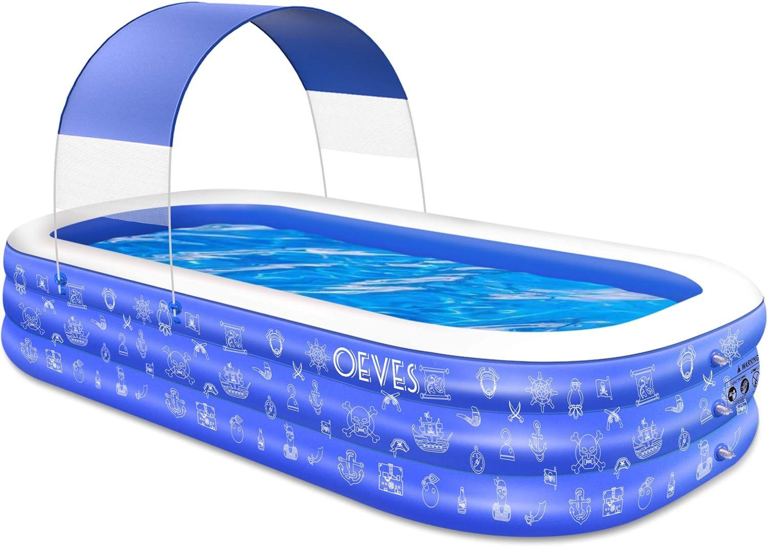 Oeves  Inflatable Swimming Pool FP-OE18 - Blue - Excellent