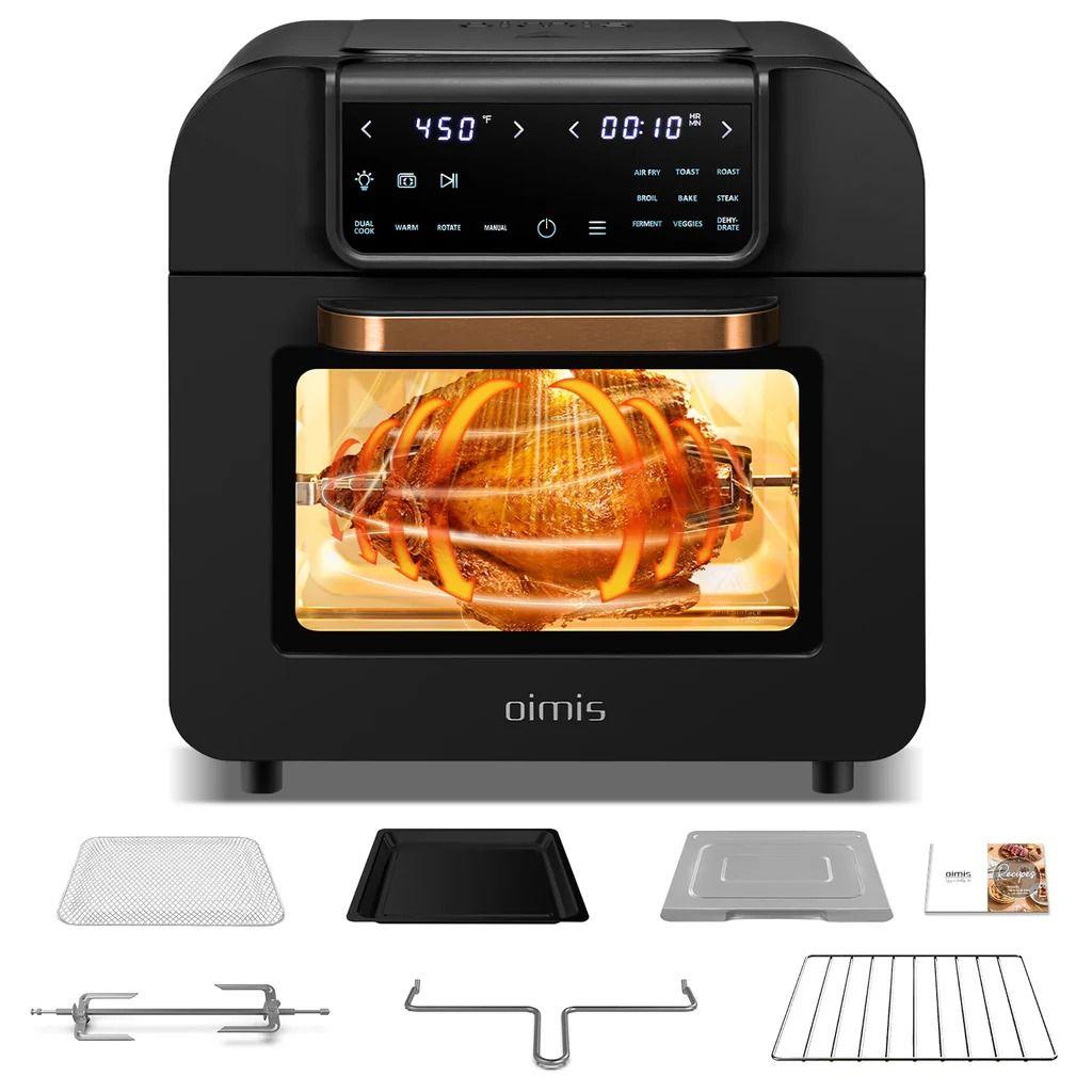 OIMIS  OM-30D-RC3 17QT Air Fryer Toaster Oven - Black - Excellent