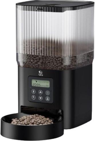 Olelica  Automatic Dog/Cat Food Dispenser FT90 - Black - Excellent