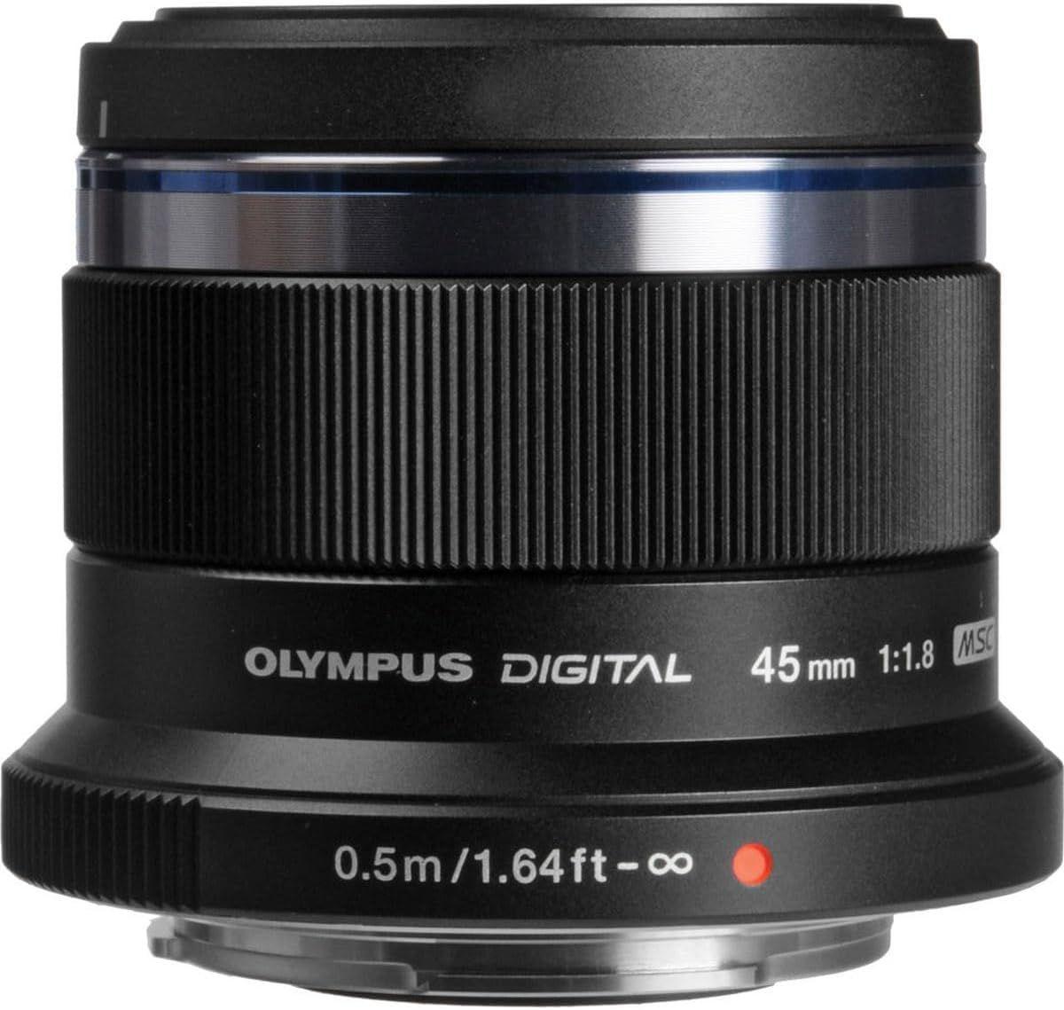 Olympus  M.Zuiko Digital 45mm f/1.8 Lens - Black - Excellent