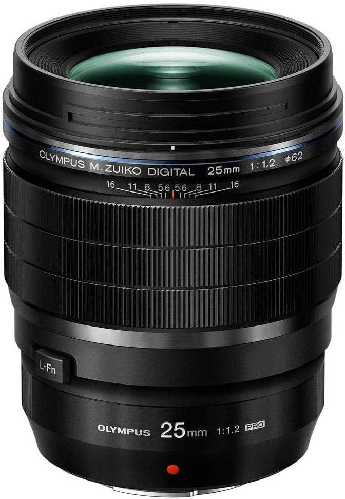 OM System  Olympus M.Zuiko Digital ED 25mm F1.2 PRO Lens - Black - Excellent