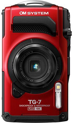 OM System Tough TG-7 Digital Camera - Red