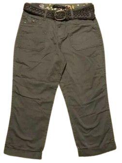 One5One  Crop Pant Size 14 - Olive - Brand New
