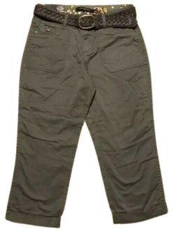 One5One  Crop Pant Size 4 - Olive - Brand New