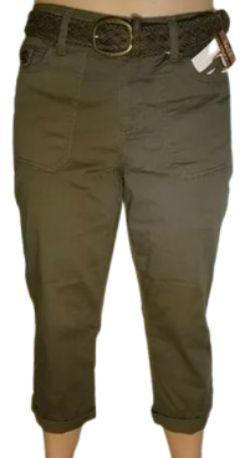 One5One Crop Pant Size 8 - Olive