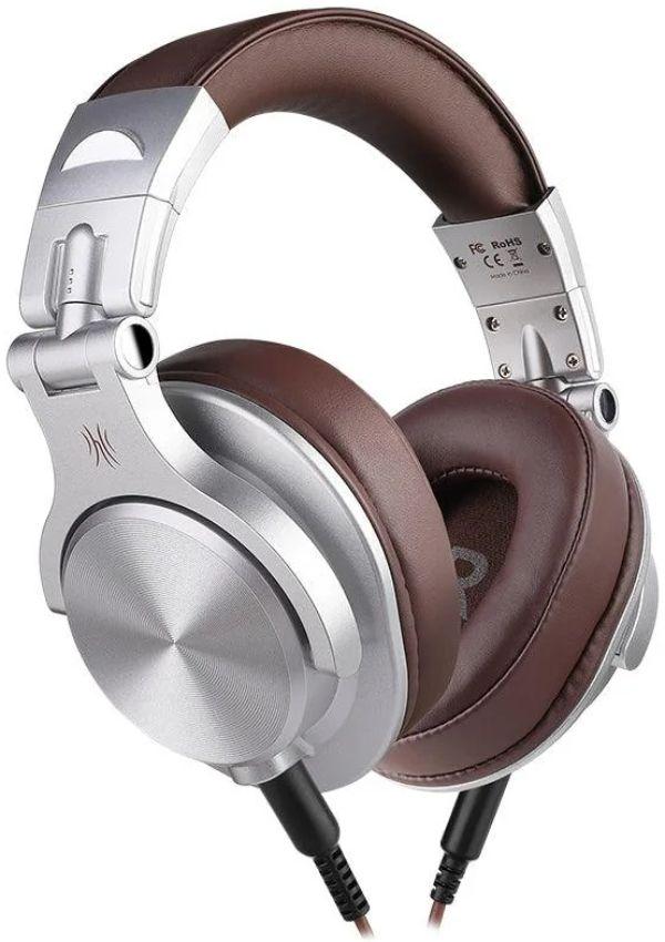 OneOdio  A71 Wired Headphones - Silver - Brand New