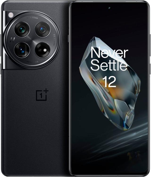 OnePlus 12 (5G) 256GB for AT&T in Silky Black in Acceptable condition