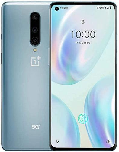 OnePlus  8 (5G) - 128GB - Polar Silver - 6GB RAM - Fully Unlocked - Good