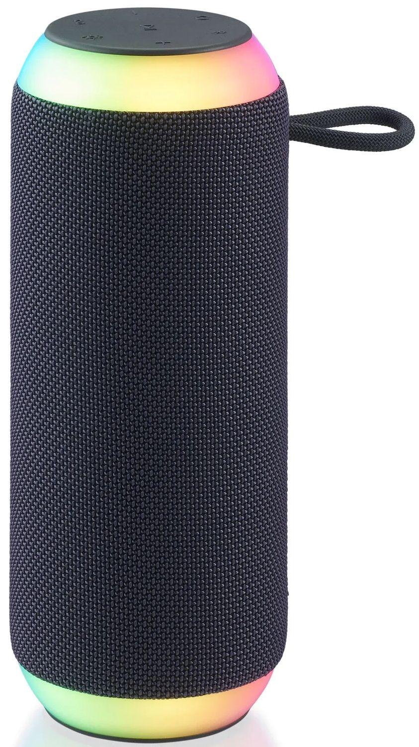 ONN  Large Rugged Speaker With LED Lightning - Gray - Excellent