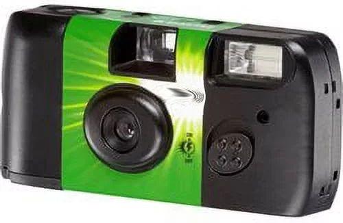 Onn.  One-Time-Use 35mm Camera With Flash - Black - Excellent