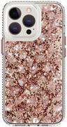 Onn. Protect Phone Case for iPhone 13 Pro Max/ 12 Pro Max - Blush Gold Fleck