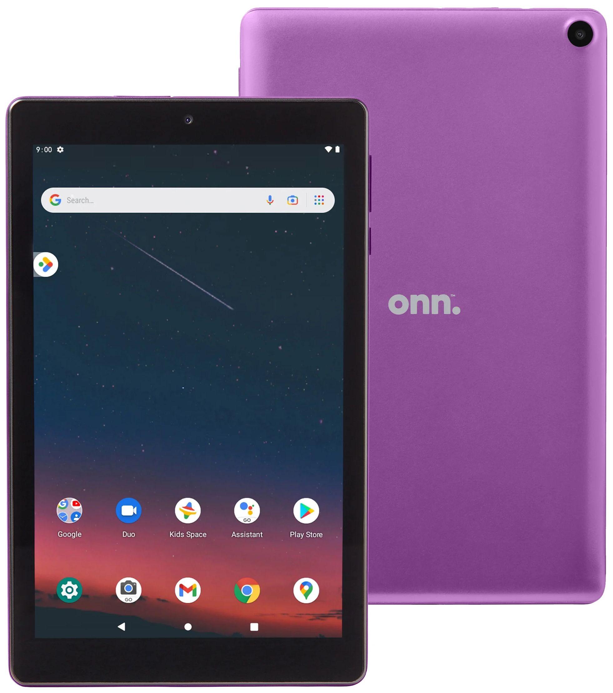 onn. 100071483 8" 32GB Android 11 Tablet - 32GB - Cellular + WiFi - 2GB RAM - Mauve