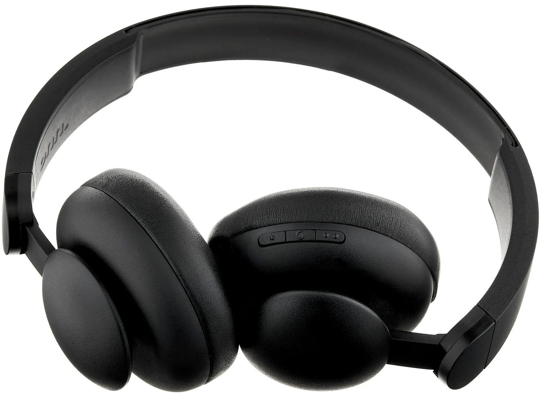 Onn Wireless On-Ear Bluetooth Headphones - Black