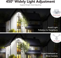 OREiN Motion Sensor Flood Outdoor Lights (OL3600140) - White