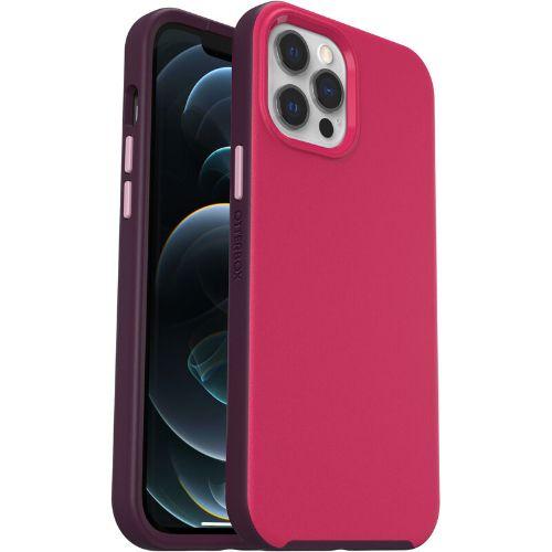 OtterBox - Ultra-Slim iPhone 12 Pro Max Case (ONLY) - Made for Apple MagSafe, Protective Phone Case, Sleek & Pocket-Friendly Profile - Pink Robin (Magenta) - Excellent
