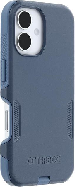 OtterBox Commuter Series Phone Case for iPhone 16 - Baby Blue Jeans