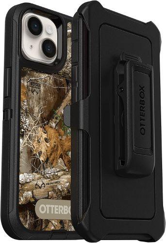 OtterBox  Defender Series Phone Case for iPhone 14 - RealTree Edge Black - Premium