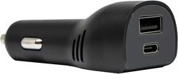Otterbox Dual Port USB-A/USB-C 15W Car Charger - Black