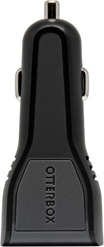 Otterbox Dual Port USB-A/USB-C 15W Car Charger - Black