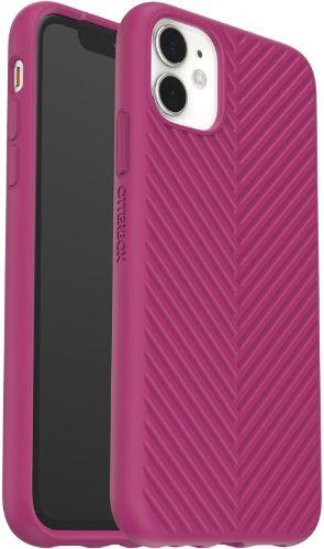 OtterBox - Ultra-Slim iPhone 11 Case (ONLY) - Artistic Protective Phone Case with Soft-Touch Material for Comfort - Baton Rouge (Magenta) - Excellent