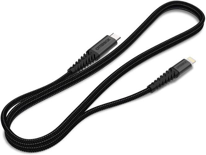 OtterBox  Lightning to USB-C Fast Charging Cable (1M) - Black - Premium