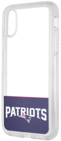 OtterBox NFL Symmetry Phone Case for iPhone X/Xs - Patriots/Clear