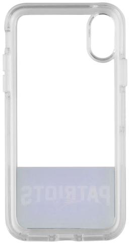 OtterBox NFL Symmetry Phone Case for iPhone X/Xs - Patriots/Clear
