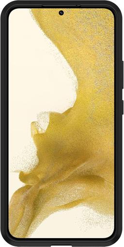 OtterBox React Series Phone Case for Galaxy S22+ - Black Crystal (Clear/Black)