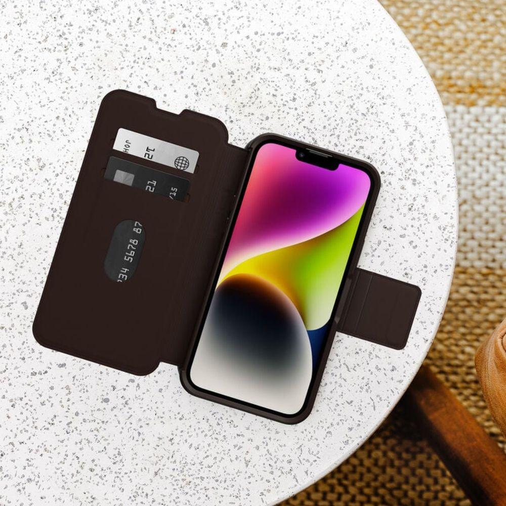 Otterbox Strada Series Phone Case for iPhone 14 Plus - Espresso (Brown)