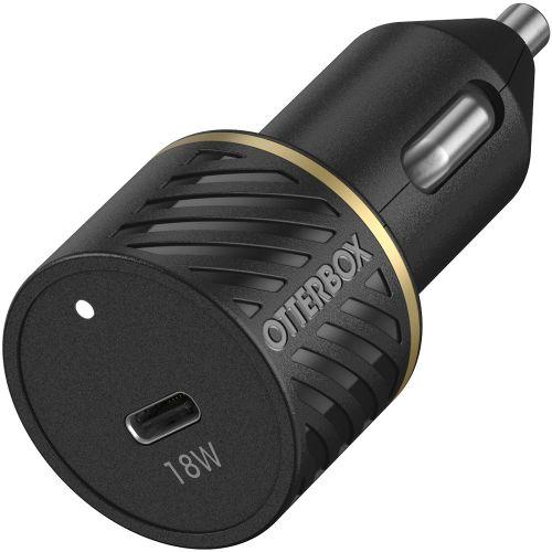OtterBox  USB-C 18W Fast Charge Car Charger - Black Shimmer - Premium